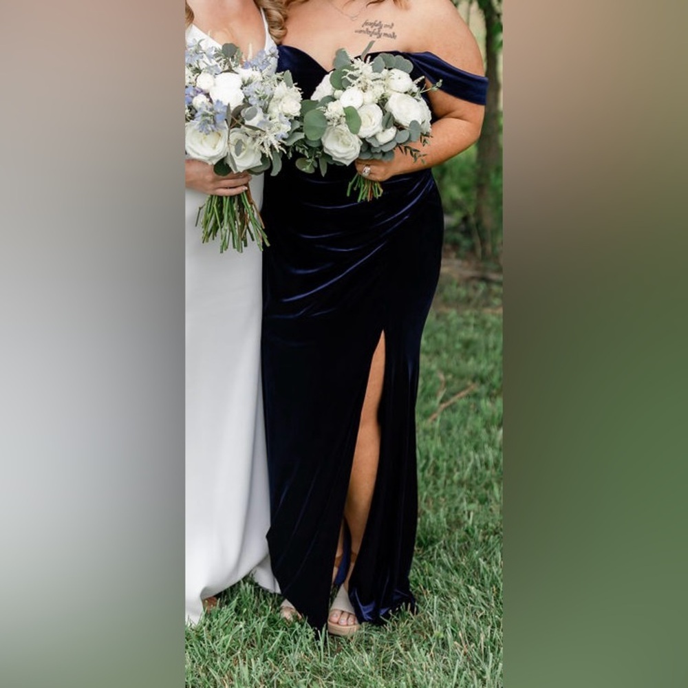 Revelry Navy Bridesmaid Dress
